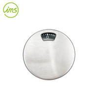 Timer Silinder Mekanik Dapur IMS Stainless Steel Silver dengan Penghitung Mundur 60 Menit Logo Dapat Disesuaikan 144.5g