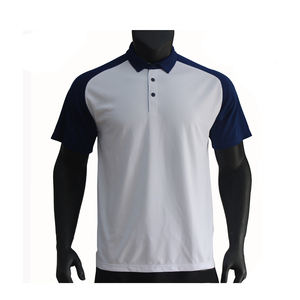 Polos de alto rendimiento OEM ODM Diseño Algodón Piqué Dry Fit Golf Blade Collar Polos Camisas - Product Image 1