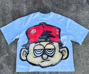 Diseñe su propio logotipo Camisetas de algodón 100% para hombre Color sólido Manga corta Cuello redondo Slim Fit Color Block Camiseta personalizada Casual - Product Image 1