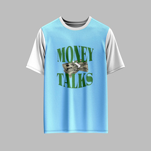T-shirt graphique de luxe pour homme, manches courtes, streetwear décontracté, tissu en coton doux, logo personnalisé, fournisseur en gros OEM - Product Image 3