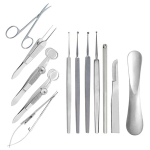 Kit de Cirugía Oftálmica de 11 Piezas, Juego de Instrumentos Manuales para Cirugía de Quálazion de amrid surgical - Product Image 2