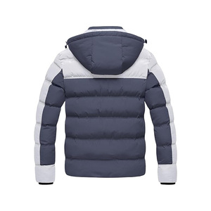 Vestes bouffantes noires temps froid hiver manteau bouffant à bulles veste pour hommes vestes en duvet de haute qualité - Product Image 6