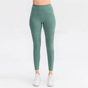 Mallas blancas de malla para mujer, pantalones de Yoga para gimnasio, venta al por mayor - Product Image 4