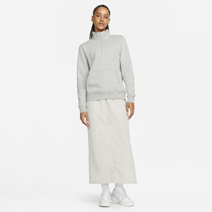 Sweat-shirt à fermeture éclair pour femme sur mesure OEM, épais, uni, lourd, veste d'hiver respirante, polaire anti-boulochage, sweat-shirt à capuche pour femme - Product Image 5