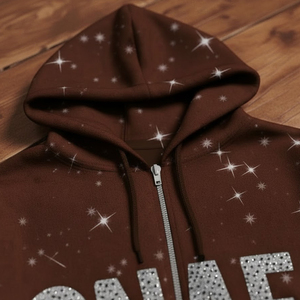 Survêtement de qualité supérieure pour hommes, survêtement en strass pour le jogging, logo personnalisé, vêtements décontractés pour hommes, survêtement en strass au meilleur prix - Product Image 5