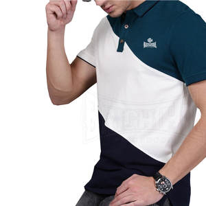 Último diseño Color sólido Hombres Material de algodón Polo Golf Camisetas Hombres Polos - Product Image 1