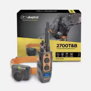 Nuevo Dogtras Dog-tra 2700T & B Long Range 1-Mile 1-Dog Training & Beeper Remote Dog Training E-Collar para Upland Gun Dog - Product Image 1