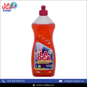 Disponible a granel concentrado 'LA OCA CLASICO' 1 litro de detergente para lavavajillas tamaño personalizado y logotipo para lavar platos - Product Image 2