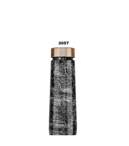 ขวดน้ำเคลือบพรีเมี่ยมขนาด1000มล. ทำจากทองแดงบริสุทธิ์ฤดูใบไม้ผลิ (สีเงินนามธรรม1000มล.) - Product Image 1