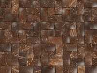 COCO ECO-panneau mural de haute qualité imperméable et Durable, décoration de maison en coquille de noix de COCO naturelle