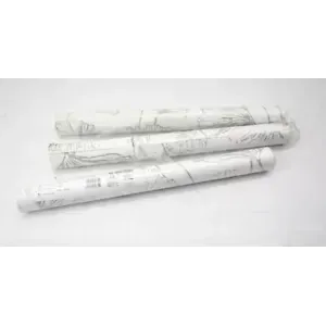 Lot de 3 papiers peints NuWallpaper Hikarigaoka Peel & Stick Silver 216 \ "X 20.5 \" - Product Image 1
