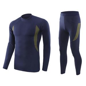 Sous-vêtements de sport de qualité supérieure, sous-vêtements de protection thermique en polaire pour hommes, vêtements de Fitness, vente en gros ODM - Product Image 5
