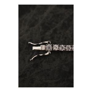 Pulsera de tenis de moissanita de Plata de Ley 925, pulsera de tenis de moissanita de 2-4MM, pulsera de tenis VVS, pasa el probador de diamantes - Product Image 3