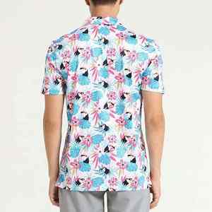 Chemises polo personnalisées pour hommes 100% coton en vrac Fournisseur en gros OEM Service à manches courtes Tissu Piqué Coupe ajustée Design élégant - Product Image 2