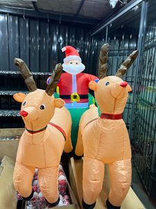 2025 trong nhà ngoài trời giáng sinh trang trí Inflatable Santa Claus Snowman cây sân trang trí Giáng sinh Inflatable với đèn LED - Product Image 4