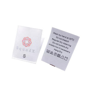 Etiquetas Tejidas de Alta Densidad para Ropa con Logotipo de Marca Personalizado y Pliegue Final - Product Image 6