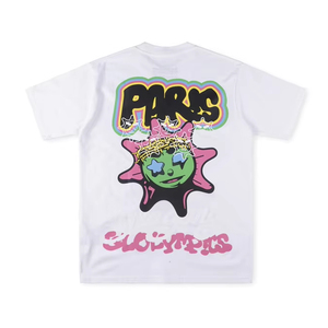 Camiseta Personalizada con Logotipo, Diseño de Dibujos Animados, Unisex, Manga Corta, Talla Grande - Product Image 4