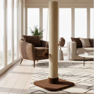 High-quality Amistar Coffee Pillar <b>cat</b> scratcher for <b>cats</b> of all breeds and sizes. - Product Image 1