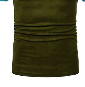 Polo informal de estilo sólido para hombre, camiseta transpirable de tela suave, camisetas de golf de manga corta, polo con estampado personalizado - Product Image 6