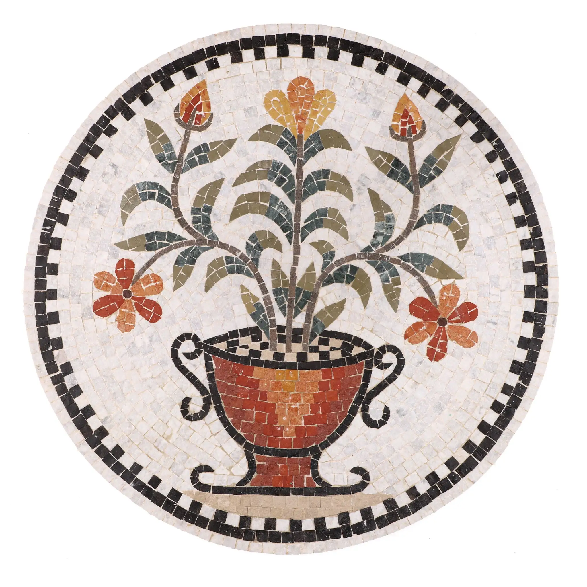 Sıcak satış renkli duvar mozaik fayans yapılan dekorasyon için doğal taşlar ve satılık mermer mozaik