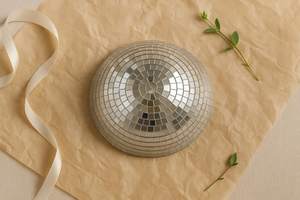 Luces Decorativas Colgantes de Mosaico de Vidrio Hechas a Mano TCE, Decoración Navideña para el Hogar, Sala de Estar, Dormitorio, Fiesta - Product Image 6