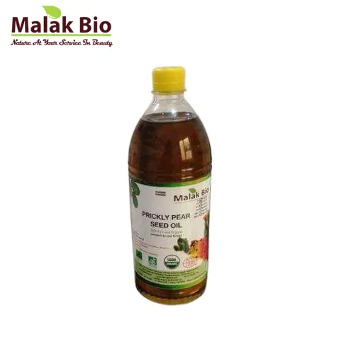 Huile de graine de poire de brochet biologique marocaine (cactus) cosmétique 1 litre, pour les rides du visage et le visage sérum de nuit hydratant naturel