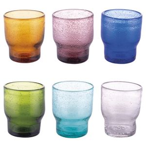 Set Unico Daily di 6 bicchieri da acqua in vetro da 325 ml con rivestimento in vetro, articoli per bevande di alta qualità per uso quotidiano - Product Image 1