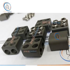 Pakistan-Gemaakte Titanium Offset <span class=keywords><strong>Domino</strong></span> Connector Voor Wervelkolom Fixsatie Chirurgische Instrumenten Basis - Product Image 2