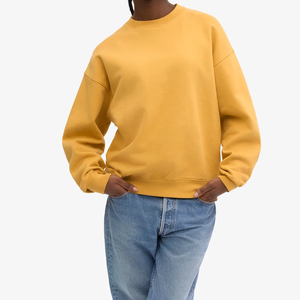 Sweat à capuche décontracté pour femme, imprimé personnalisé sur le devant, broderie, automne-hiver, col rond, coton/polyester tissé, écologique, coupe ample - Product Image 4