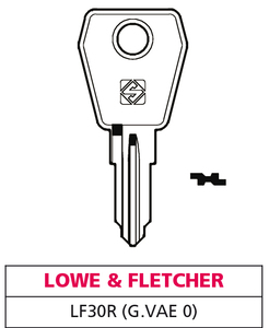 Chiave Asc Lf30r (g. Vae 0) Lowe & Fletcher - Product Image 1