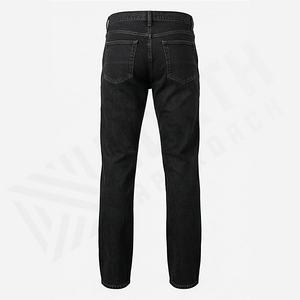 Nouveau design, jeans slim pour hommes d'affaires, style tendance, couleur unie, qualité supérieure, bas décontractés, automne-hiver - Product Image 2