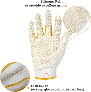 ถุงมือรับบอลอเมริกันฟุตบอล Pro Grip คุณภาพสูง ฝ่ามือเหนียวแน่น สีและโลโก้ปรับแต่งได้ น้ำหนักเบา - Product Image 4