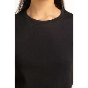 เสื้อกล้ามถักสำหรับผู้หญิง ระบายอากาศได้ดี คอผูกโบว์ ปักโลโก้ได้ตามต้องการ ไซส์ใหญ่ เสื้อกีฬาลำลอง สไตล์สปอร์ต ความยาวครอป - Product Image 5