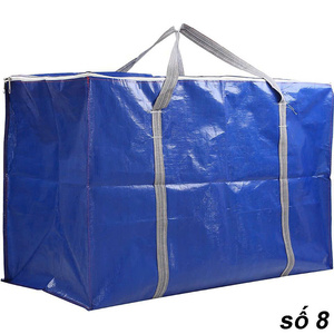 Bolsa de compras tejida PP Natural hecha a mano técnica de costura de supermercado para recuerdos de decoración del hogar y uso artesanal - Product Image 2