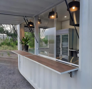 Conteneur de bar de plage extensible, conteneur préfabriqué pour café, conteneur pour restaurant avec cuisine - Product Image 2