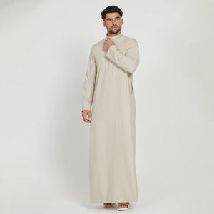 2024 dernière conception personnalisée pour les hommes nouveau Design hommes Thobe bonne conception de couture pour les hommes - Product Image 4