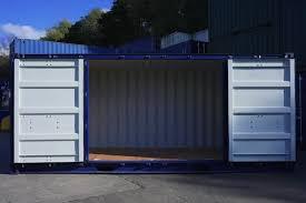 Multi Side Door <b>Open</b> Portable Dry <b>Storage</b> <b>Units</b> 20ft & 40ft 4 Door Side Opening Shipping Containers For Sale - Product Image 5