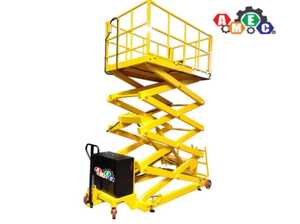 Plateforme élévatrice à ciseaux hydraulique industrielle lourde remorquable Air Master Engineering Corporation, capacité 1 000 kg, 1 an personnalisé - Product Image 3