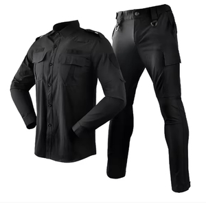 Uniforme de guardia de seguridad personalizado al por mayor con uniforme de bolsillo para invierno traje de trabajo hombres mujeres uniformes de guardia de seguridad - Product Image 2