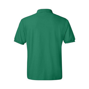 Vente en gros de polos vierges avec logo brodé sur mesure T-shirts polos de golf unis T-shirts polo unisexe personnalisé - Product Image 6