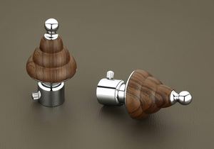 Home Accents Red <b>Curtain</b> <b>Pole</b> <b>Ends</b> Window Rods for <b>Curtains</b> Rods <b>End</b> Caps Rome Outdoor Office Hotel Restaurant Use - Product Image 4