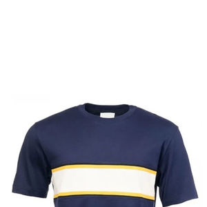 เสื้อยืดผู้ชายดีไซน์เฉพาะตัว ผ้าถักย้อมเส้นด้าย รับทำโลโก้ คุณภาพสูง ผลิตโดยผู้ผลิตมืออาชีพ ราคาดีที่สุด - Product Image 5