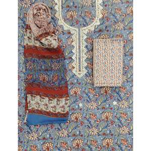 Conjuntos de Traje de Mujer sin Costuras, Estampados en Algodón, con un Interesante Detalle en el Escote - Product Image 1