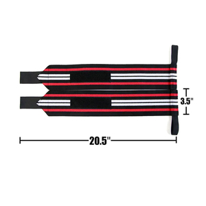 Sangles d'haltérophilie en coton néoprène de haute qualité couleurs unies conception sur mesure en usine et dynamophilie nouveauté - Product Image 3