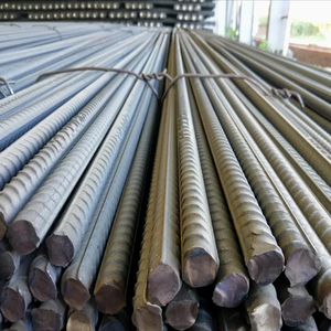 Factory ASTM Q195 Q235 Iron <strong>Rebar</strong> <strong>6mm</strong> 8mm 10mm 12mm Deformed bar B500b Price N12 N16 N20 N25 Mild Steel <strong>Rebar</strong> - Product Image 1