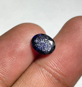 Iolite Sunstone Piedra preciosa suelta 9X7 MM Corte facetado ovalado Mejor calidad Natural para la fabricación de joyas - Product Image 3