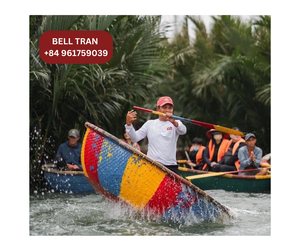 HIGH QUALITY BAMBOO CORACLE/ <b>BASKET</b> BOAT for Entertainment and Multi-function From Skillful Craftsmen WITH COMPETITIVE PRICE - Product Image 3