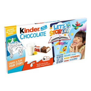 Kinder Chocolate Smooth Milk Chocolate Creamy Sweet <b>Snack</b> for Kids Adults Perfect for Home School Gift Pack Party Sharing - Product Image 5