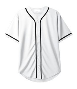Uniforme de Béisbol Transpirable de Alta Calidad con Botones Completos y Transferencia Térmica para Hombres, Mujeres y Adultos, Softbol 2025, 100% Poliéster - Product Image 6
