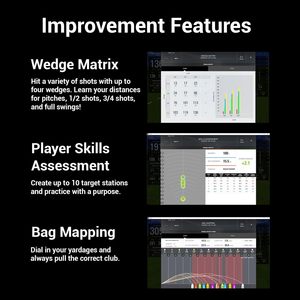 SK Top ST+ Plus Golf Launch Monitor Simulator Bundle : Simulation de données de tir intérieur/extérieur + Logiciel pour practice de golf 1280x720 - Product Image 2